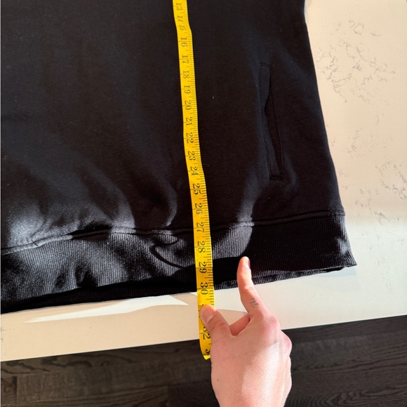 Kenneth Cole Men's Black Sweater quarter zip - Picture 4 of 11